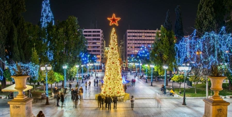 Discover Greece at Christmas