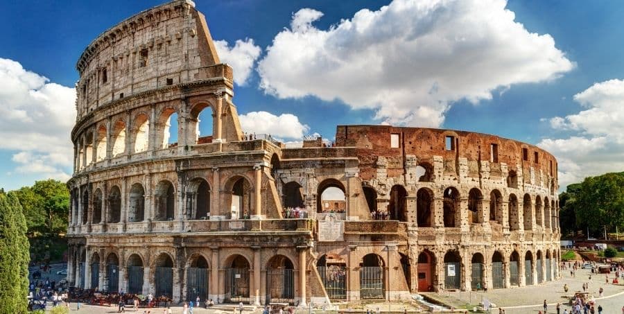 See the Colosseum in Rome