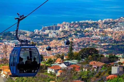 Cable car trip in Madeira image