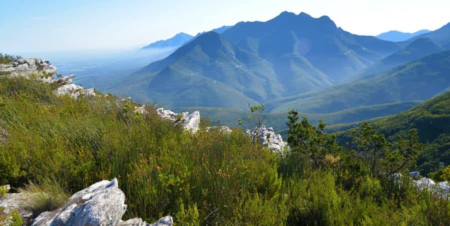 See  Outeniqua Mountains in South Africa